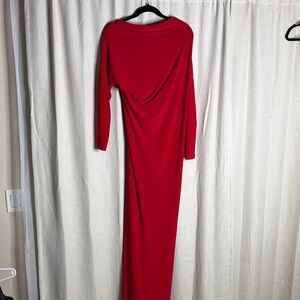 Elegant Red Evening Gown